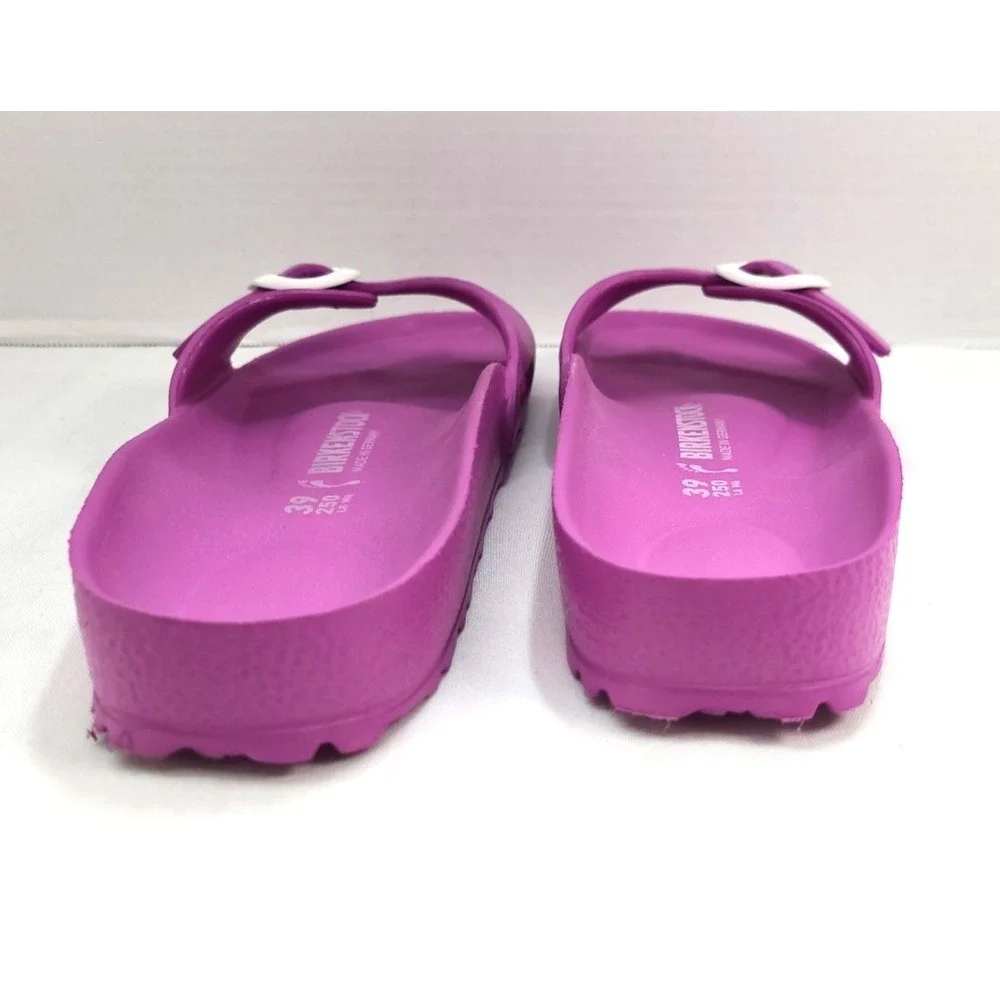 Birkenstock Sandals Madrid Essentials EVA Womens 39 US 8-8.5 Pink Slide Beach
